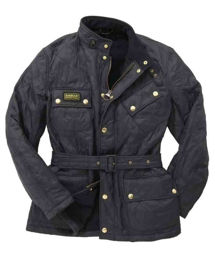 Barbour Grasstrack Uomo Giacca Imbottitat Nero