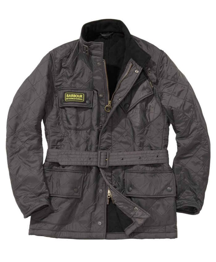 Barbour International Trapunta Polare Uomo Cioccolato