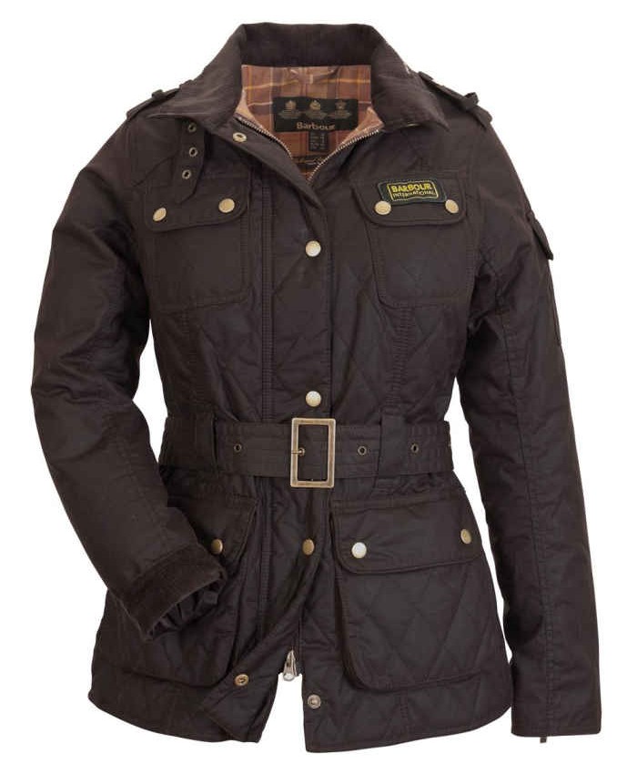 Barbour International Donna Giacca Imbottitat Cioccolato