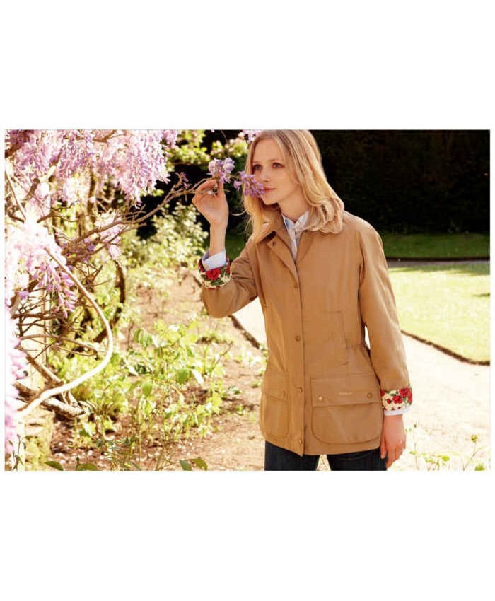 Barbour Cotton Touch Beadnell Donna Marrone
