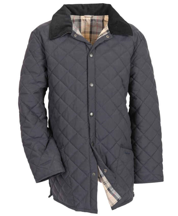 Barbour Langley Uomo Giacca Imbottitat Grigio