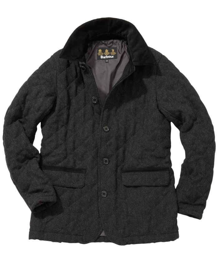 Barbour Stable Uomo Giacca Imbottitat Nero