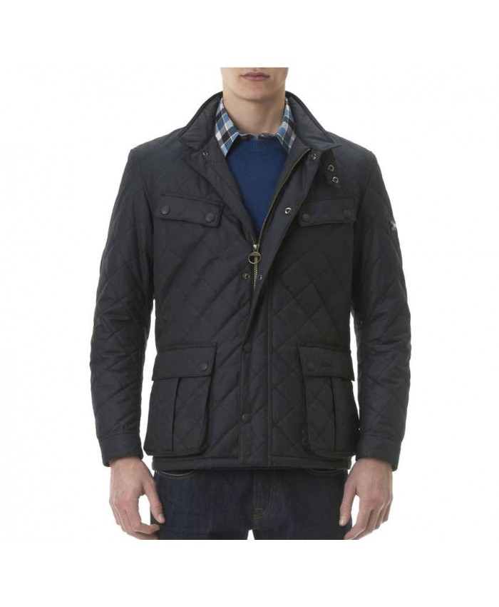 Barbour Sea Ariel Uomo Giacca Imbottitat Nero