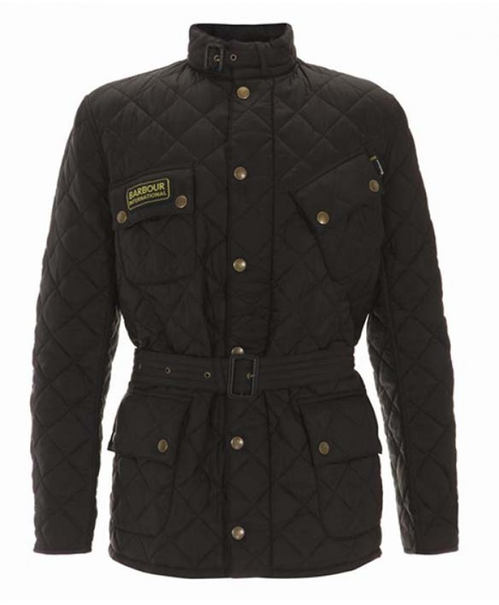 Barbour International Uomo Giacca Imbottitat Nero