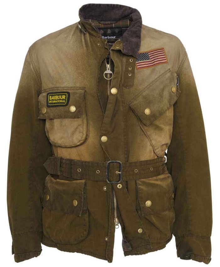 Barbour Steve Mcqueen Sunblast Uomo Marrone