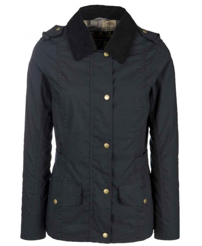 Barbour Tennant Donna Giacca Di Cerat Nero