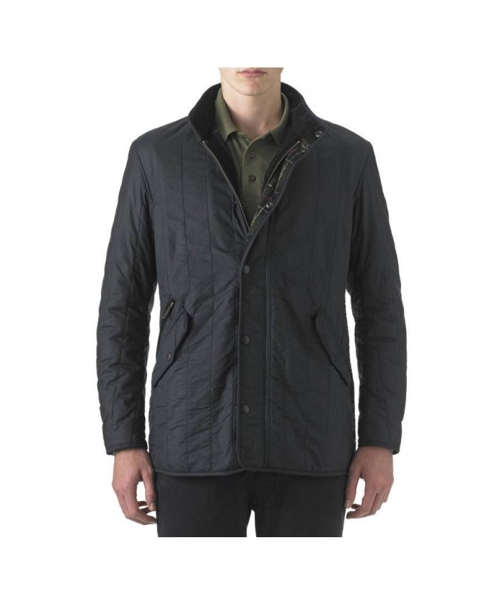 Barbour Edderton Uomo Giacca Di Cerat Nero