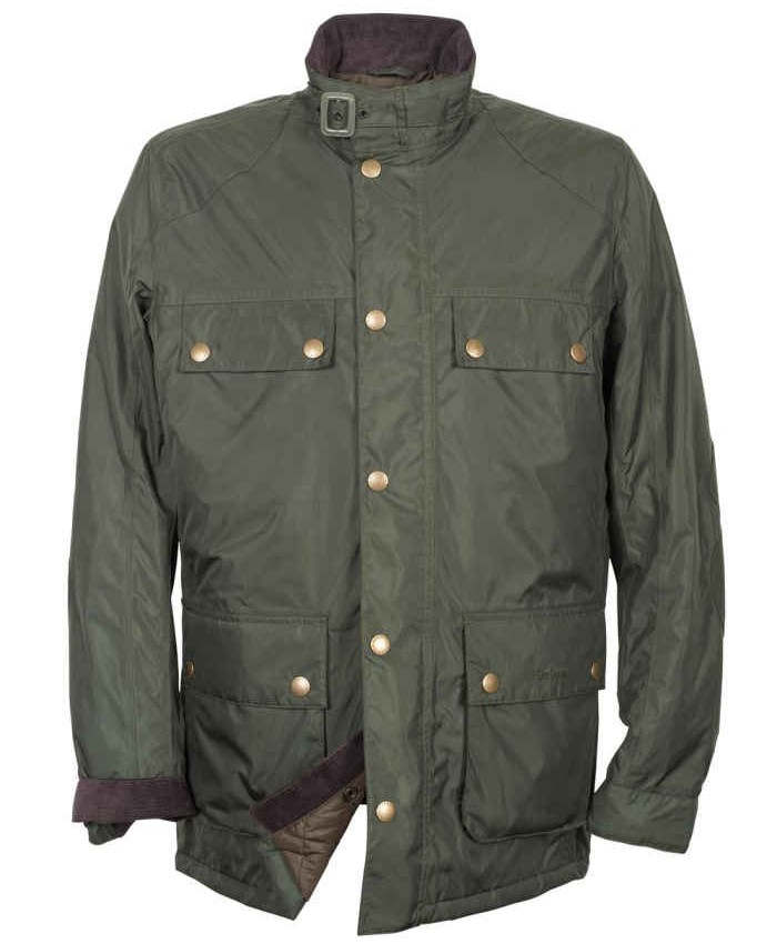 Barbour Ratcliffe Uomo Impermeabile Oliva