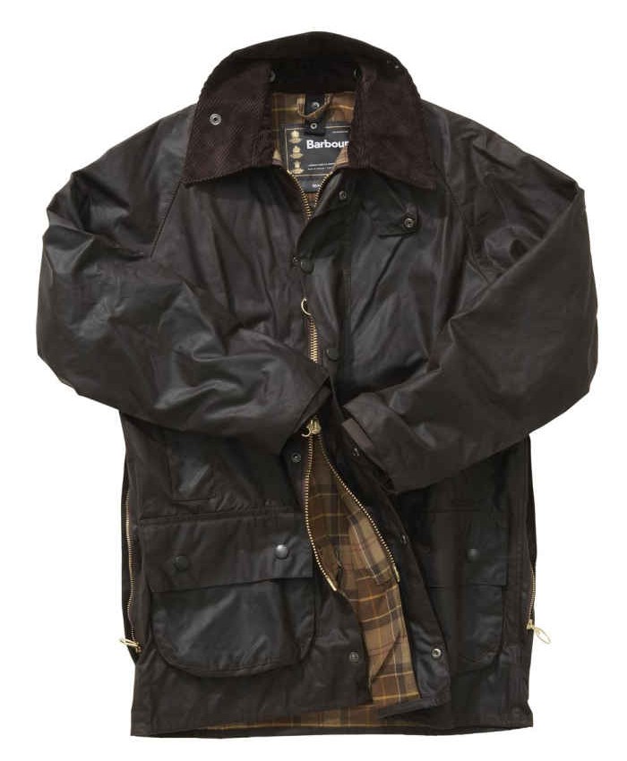 Barbour Beaufort Uomo Giacca Di Cerat Cioccolato