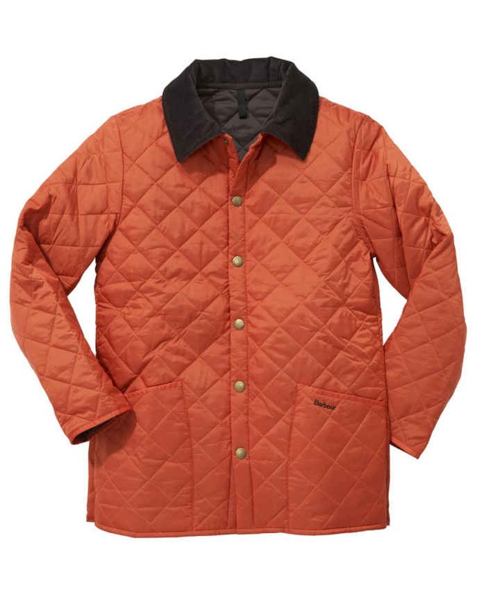 Barbour Liddesdale Uomo Giacca Imbottitat Rosso