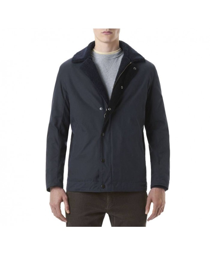 Barbour Hurricane Uomo Giacca Di Cerat Marino