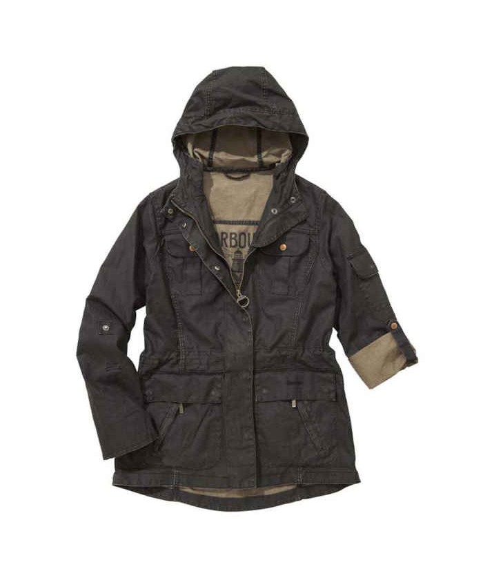 Barbour Vintage Duralinen Force Donna Cioccolato