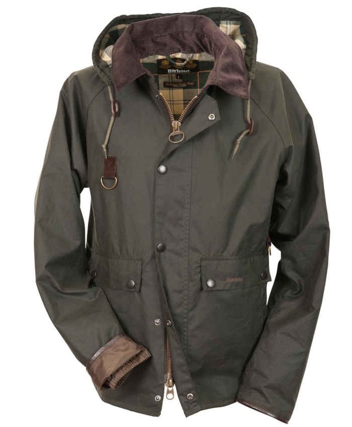 Barbour Standen Uomo Giacca Di Cerat Grigio Scuro