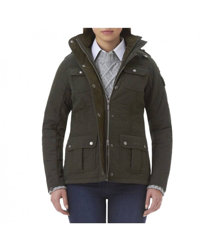 Barbour Twelsdown Donna Giacca Imbottitat Oliva