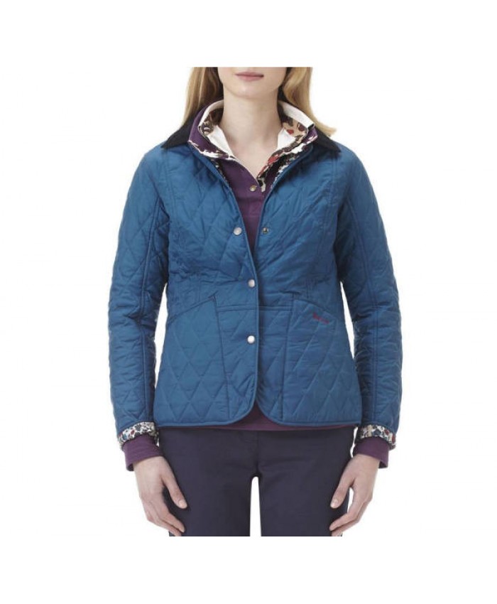 Barbour Force Donna Giacca Imbottitat Blu