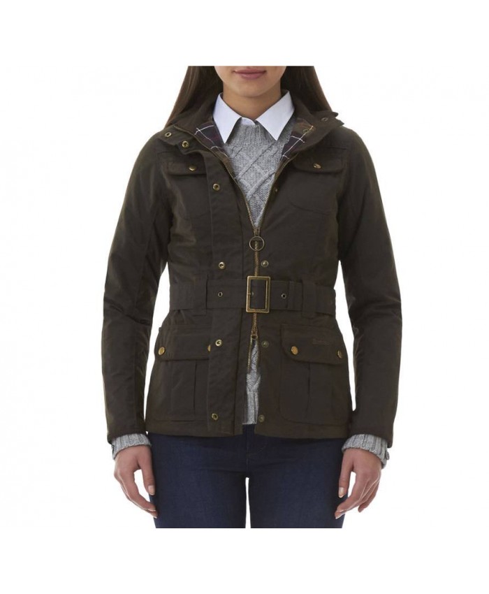 Barbour Chatsworth Trench Donna Oliva Scura