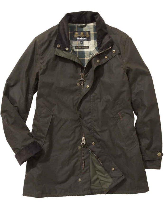 Barbour Alnwick Uomo Giacca Di Cerat Oliva