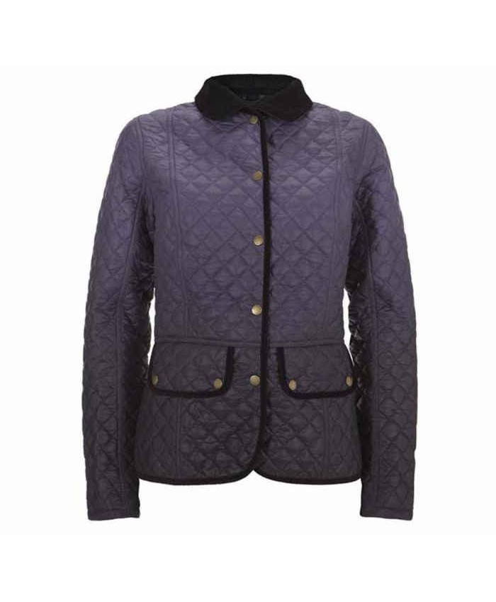 Barbour Dip Dye Donna Giacca Imbottitat Viola