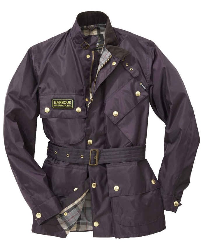 Barbour A7 Uomo Giacca Di Cerat Viola