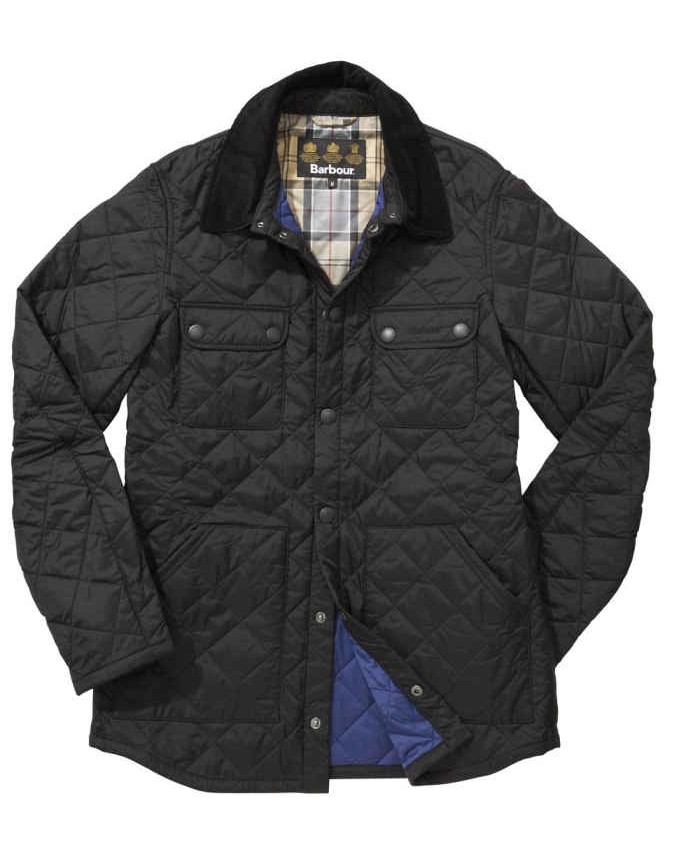 Barbour Fore Uomo Giacca Imbottitat Nero