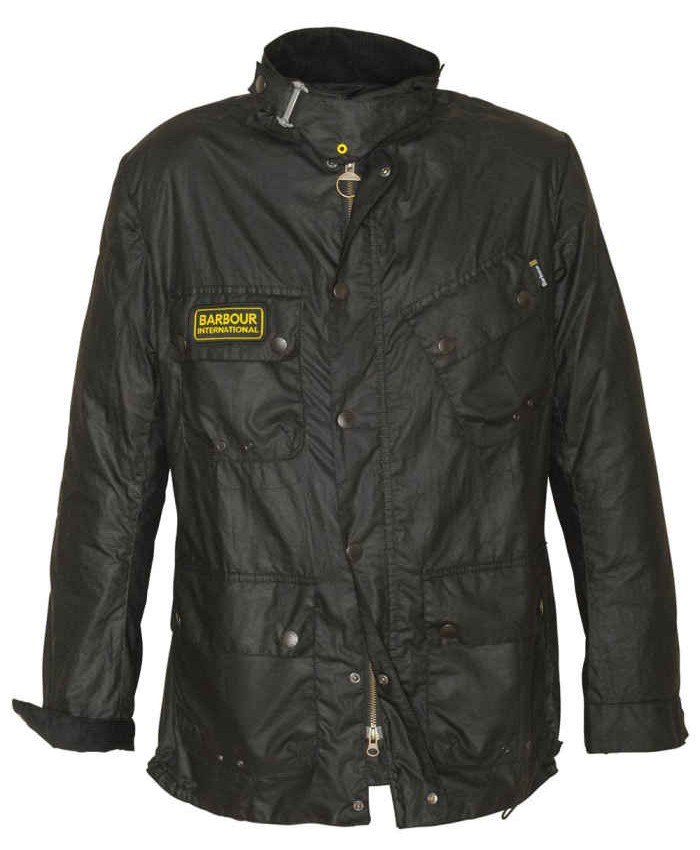 Barbour Bracken Uomo Giacca Di Cerat Nero