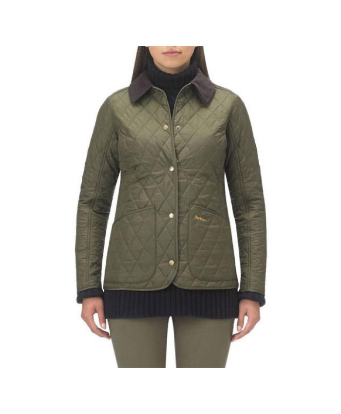 Barbour Paddock Donna Giacca Imbottitat Oliva