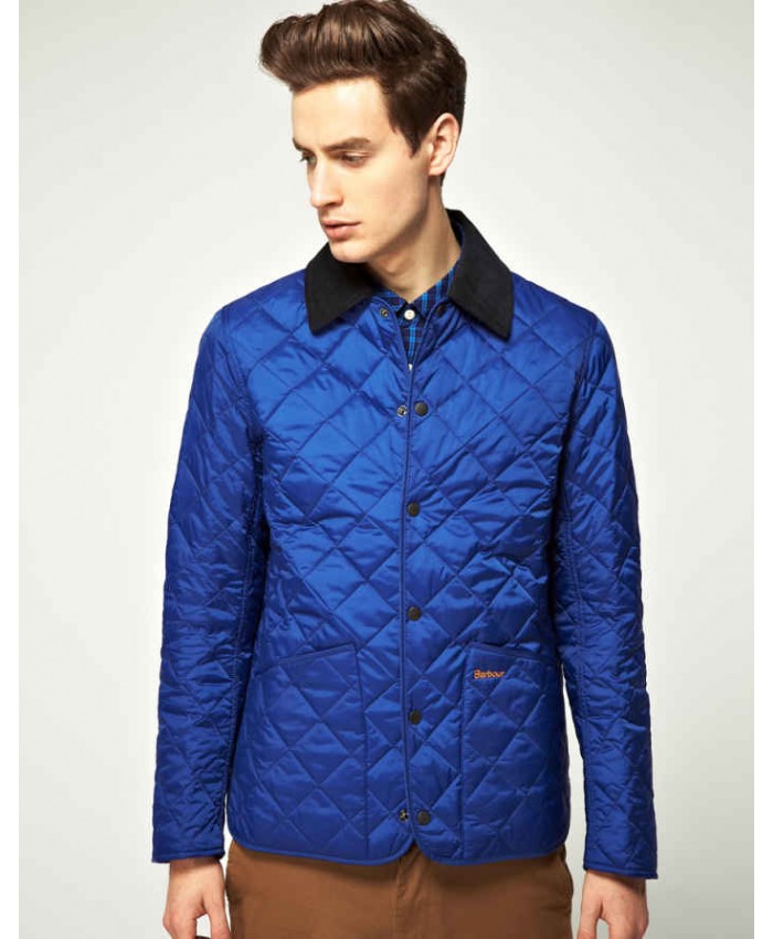 Barbour Grange Uomo Giacca Imbottitat Blu