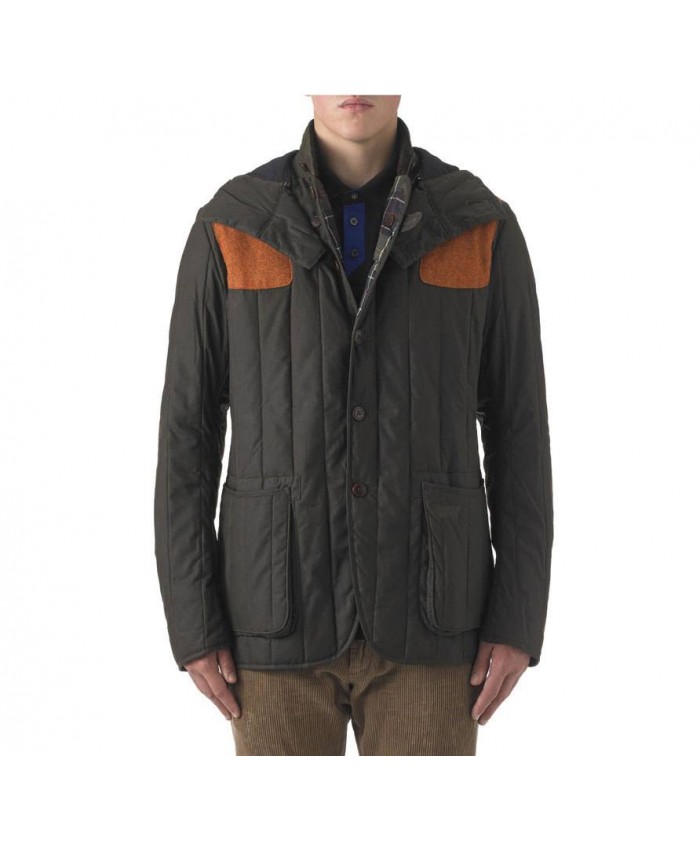 Barbour Dragh Uomo Giacca Di Cerat Cioccolato