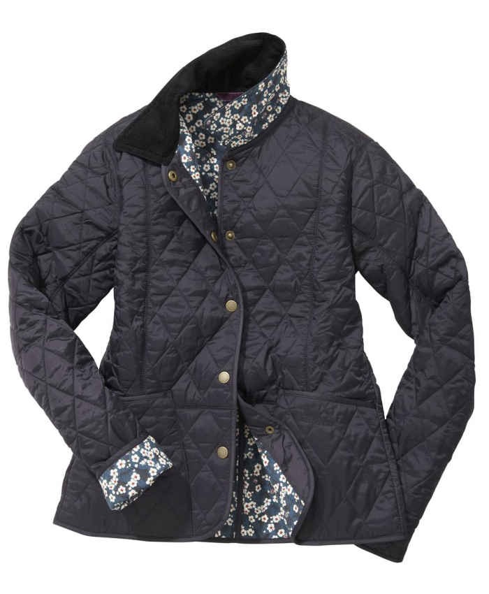 Barbour Liberty Liddesdale Donna Giacca Imbottitat Marino