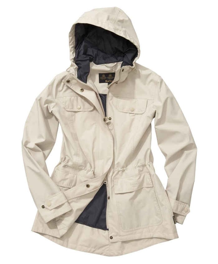 Barbour Goretex Field Donna Bianca