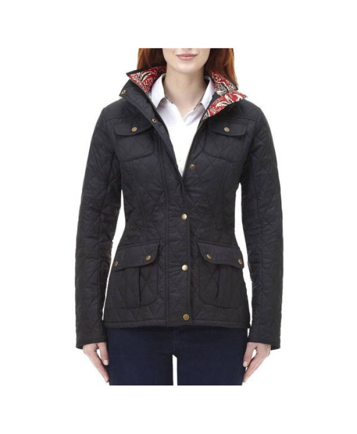 Barbour Annandale Donna Giacca Imbottitat Nero