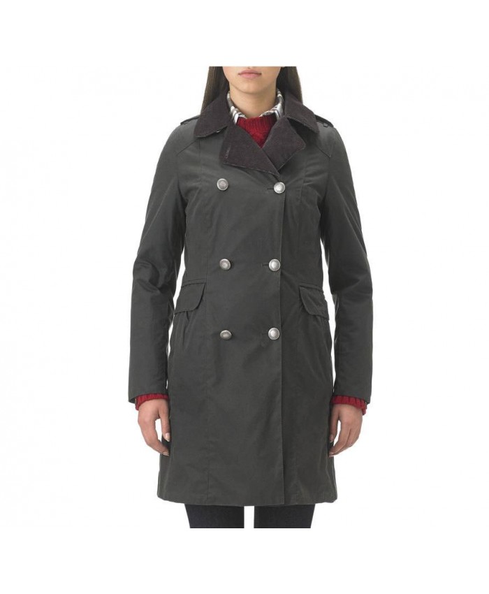 Barbour Addington Donna Giacca Di Cerat Grigio