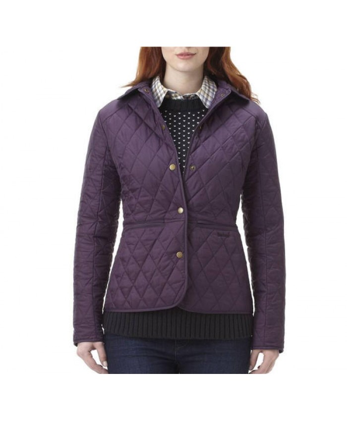 Barbour Draycott Donna Giacca Imbottitat Viola