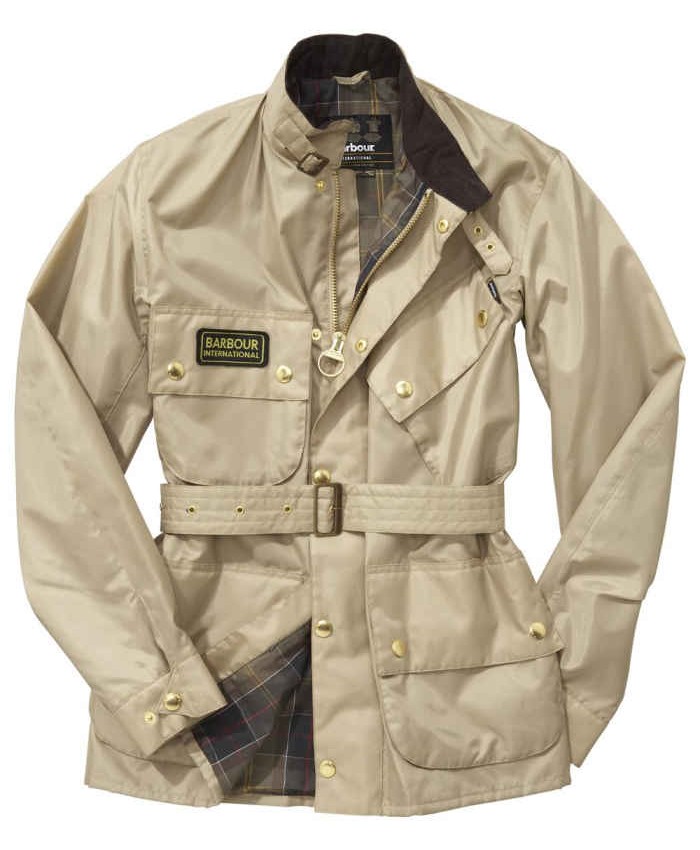 Barbour International A7 Brass Uomo Beige