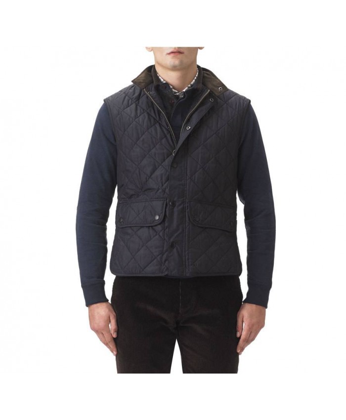 Barbour Lowerdale Uomo Giacca Imbottitat Marino