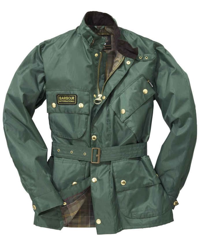 Barbour A7 Uomo Giacca Di Cerat Verde