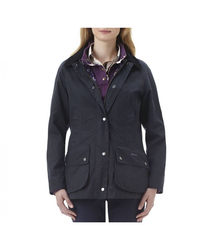 Barbour Beadnell Donna Giacca Di Cerat Marino