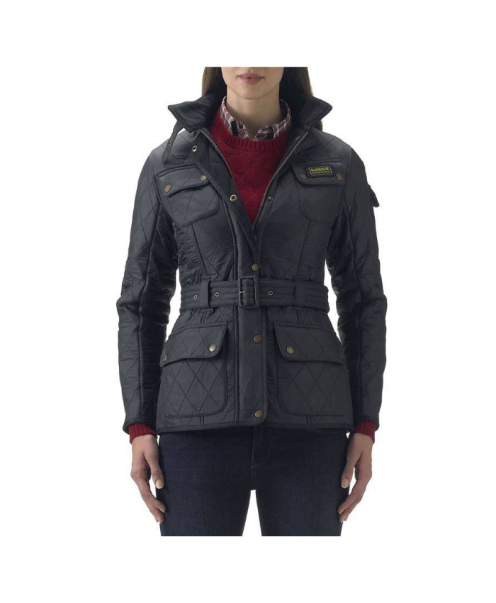 Barbour International Trapunta Polare Donna Nero