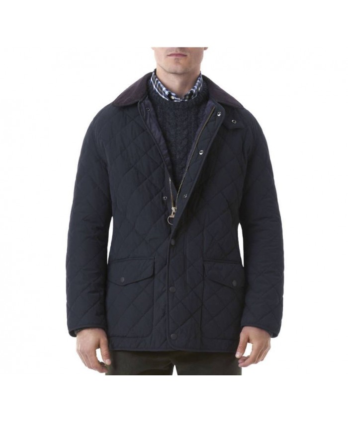 Barbour Aberford Uomo Giacca Imbottitat Marino