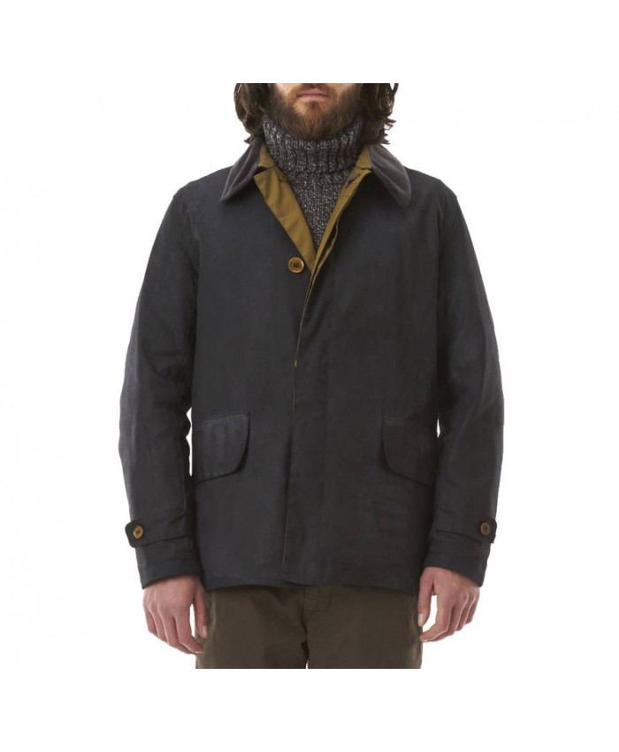 Barbour Barra Uomo Giacca Di Cerat Nero