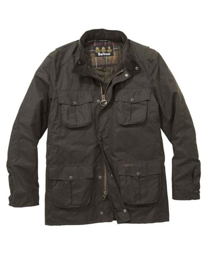 Barbour Corbridge Uomo Giacca Di Cerat Cioccolato