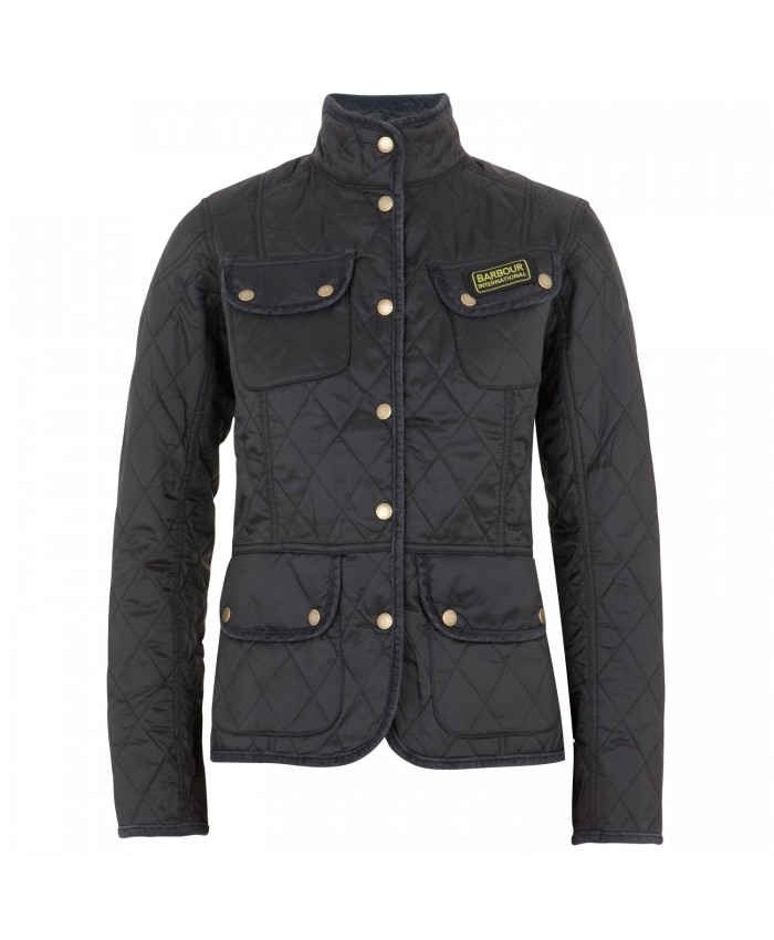 Barbour Vintage International Donna Giacca Imbottitat Nero