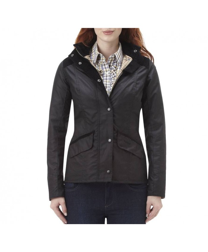 Barbour Isleham Donna Giacca Di Cerat Nero