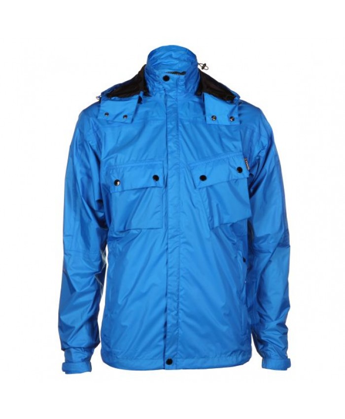 Barbour International Uomo Impermeabile Blu