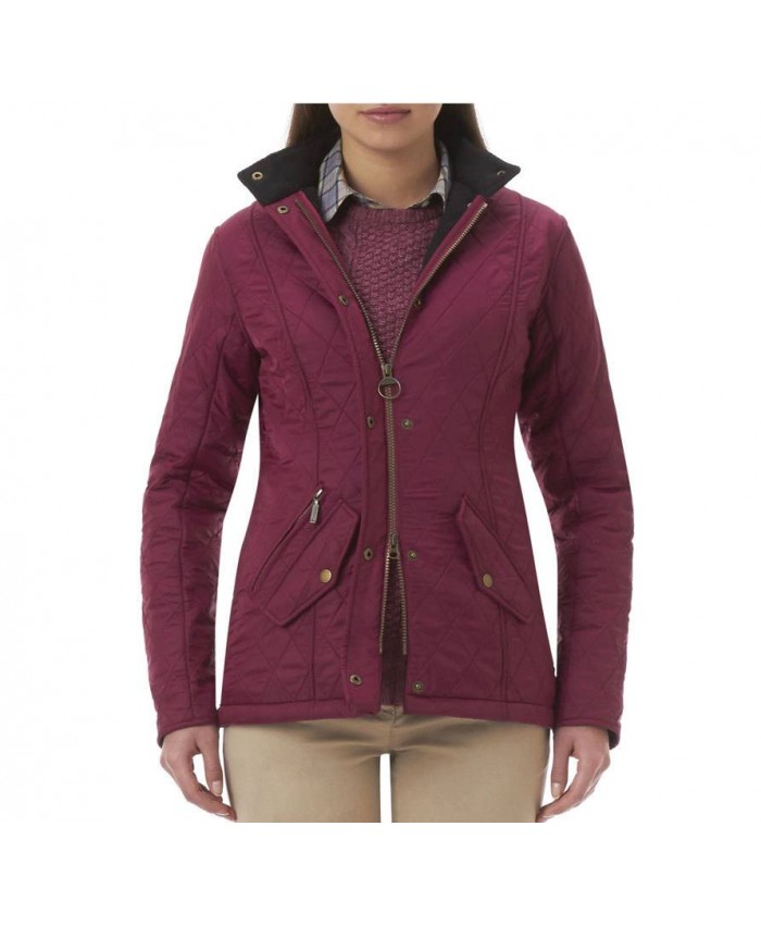 Barbour Belton Donna Giacca Imbottitat Rosso