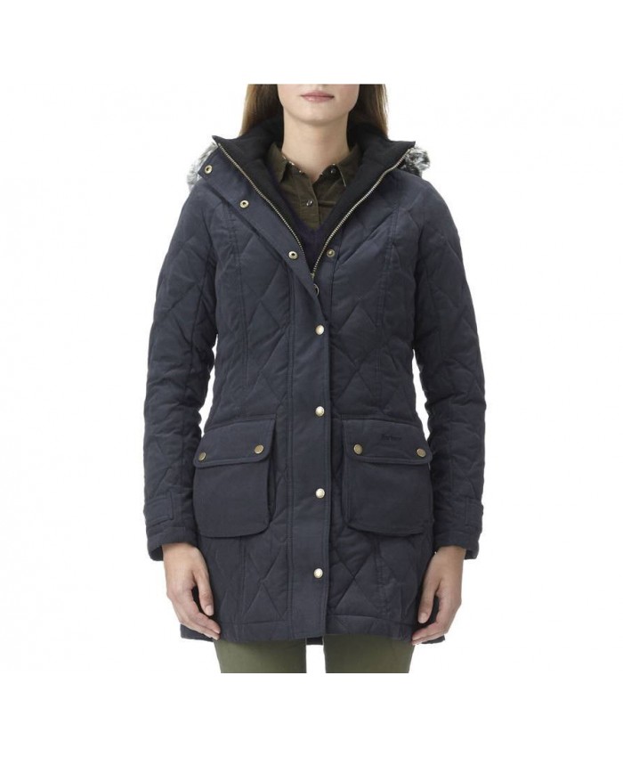 Barbour Chatsworth Donna Giacca Imbottitat Marino