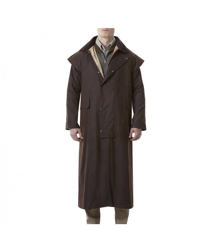 Barbour Stockman Uomo Giacca Di Cerat Cioccolato