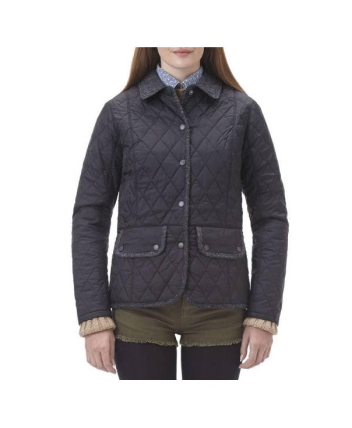 Barbour Brittania Donna Impermeabile Viola