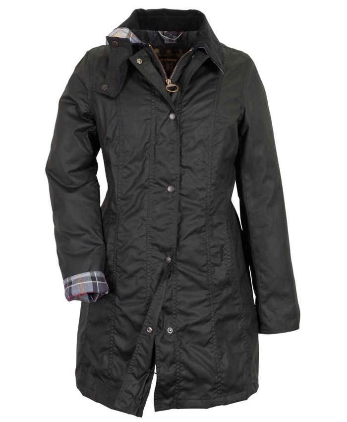 Barbour Belsay Donna Giacca Di Cerat Nero