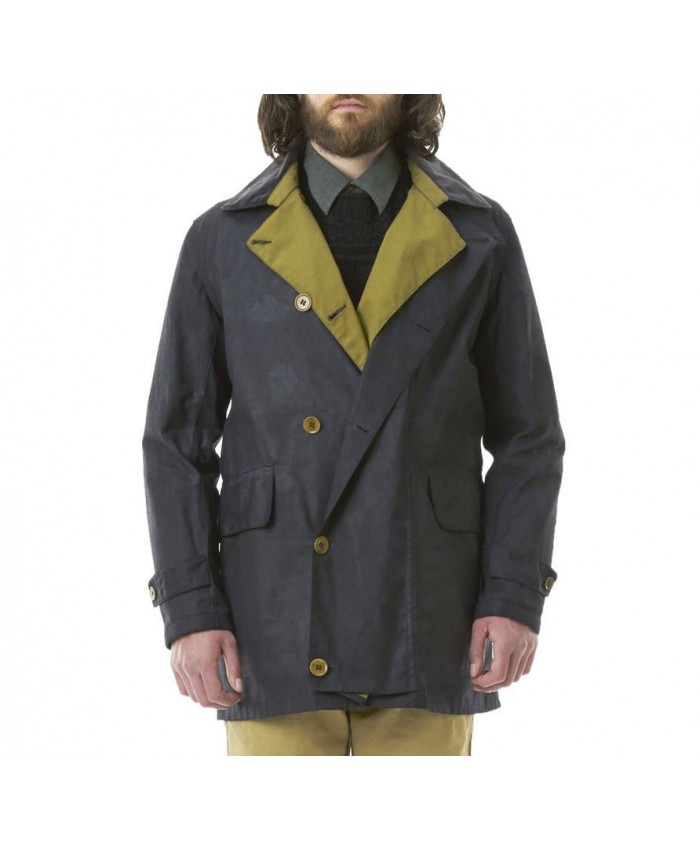 Barbour St.Kilda Uomo Giacca Di Cerat Marino